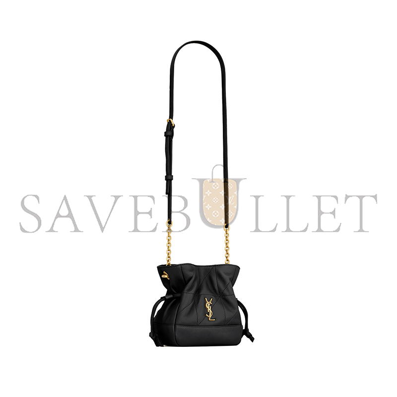 YSL JAMIE MINI SHOULDER POUCH IN LAMBSKIN 859174AAB321000 (15.5*14.5*8cm)